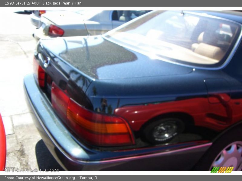 Black Jade Pearl / Tan 1993 Lexus LS 400