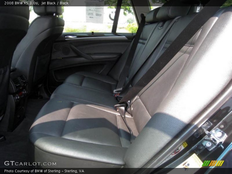 Jet Black / Black 2008 BMW X5 3.0si