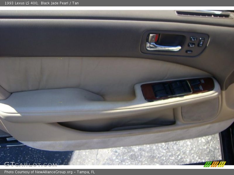 Black Jade Pearl / Tan 1993 Lexus LS 400