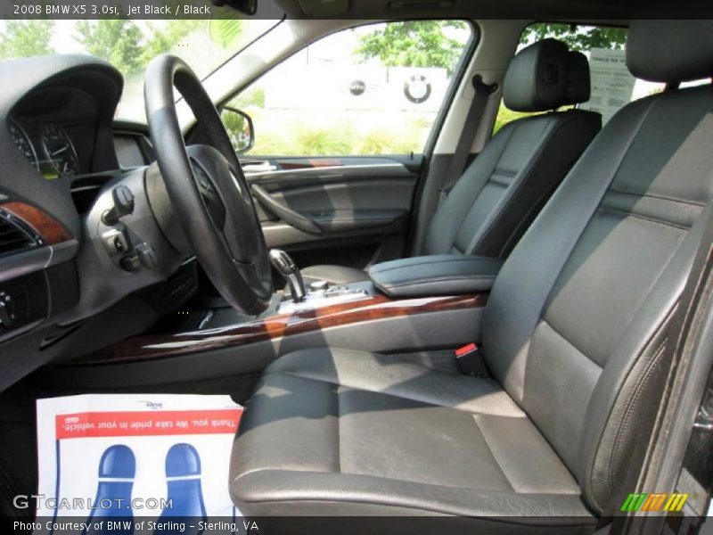 Jet Black / Black 2008 BMW X5 3.0si