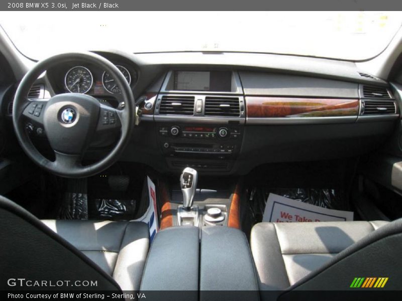 Jet Black / Black 2008 BMW X5 3.0si