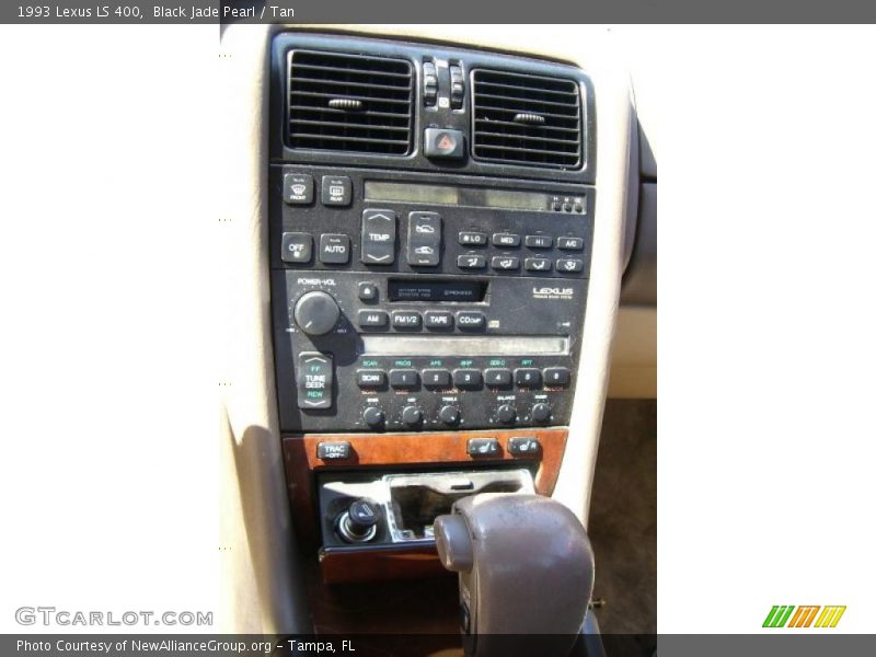 Black Jade Pearl / Tan 1993 Lexus LS 400