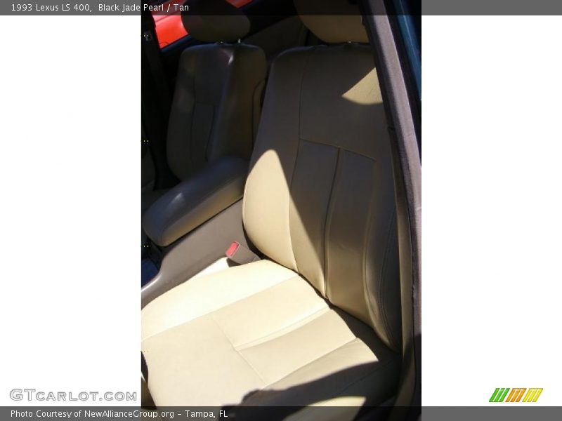 Black Jade Pearl / Tan 1993 Lexus LS 400
