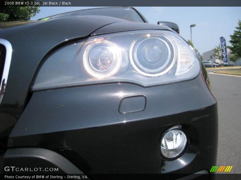 Jet Black / Black 2008 BMW X5 3.0si