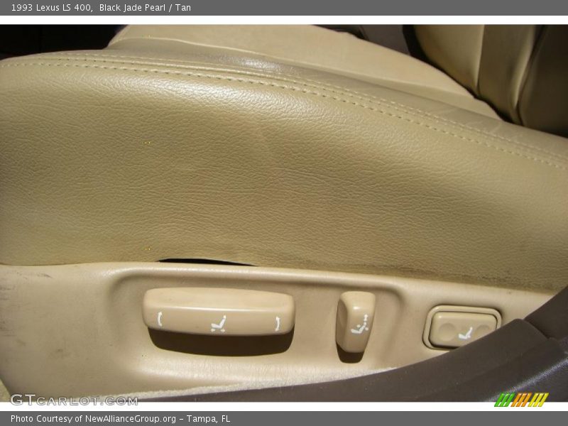 Black Jade Pearl / Tan 1993 Lexus LS 400