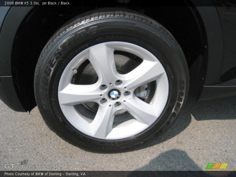 Jet Black / Black 2008 BMW X5 3.0si