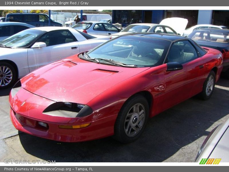 Bright Red / Gray 1994 Chevrolet Camaro Coupe