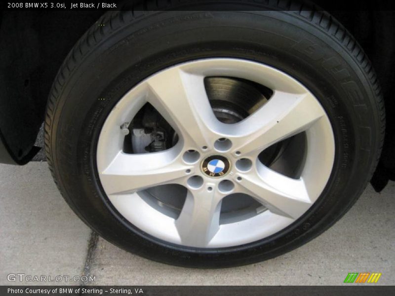 Jet Black / Black 2008 BMW X5 3.0si