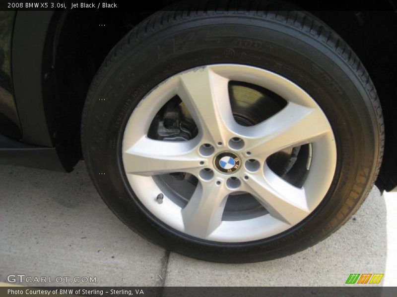 Jet Black / Black 2008 BMW X5 3.0si