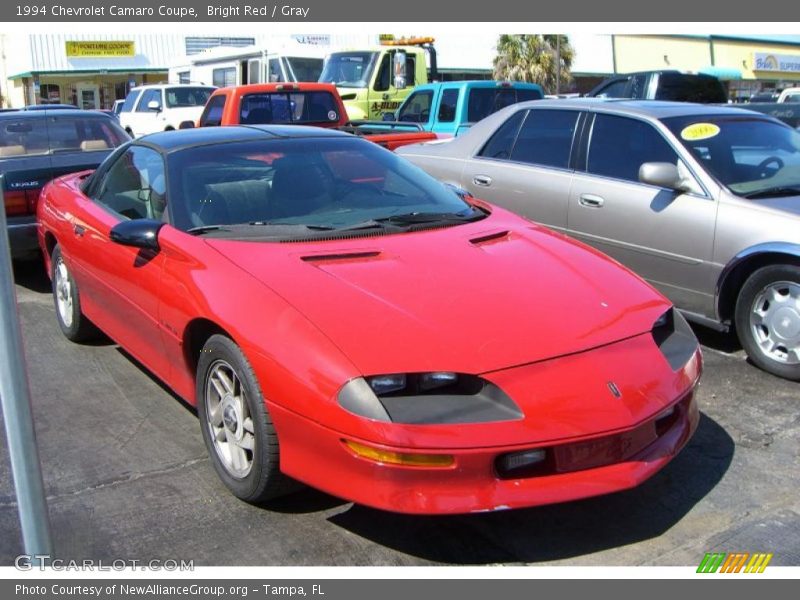 Bright Red / Gray 1994 Chevrolet Camaro Coupe