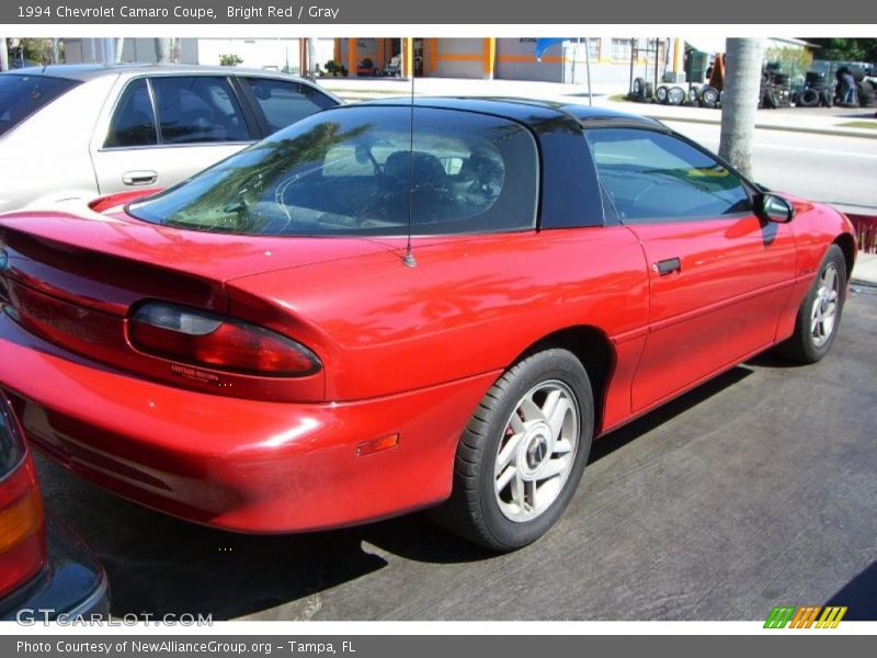 Bright Red / Gray 1994 Chevrolet Camaro Coupe