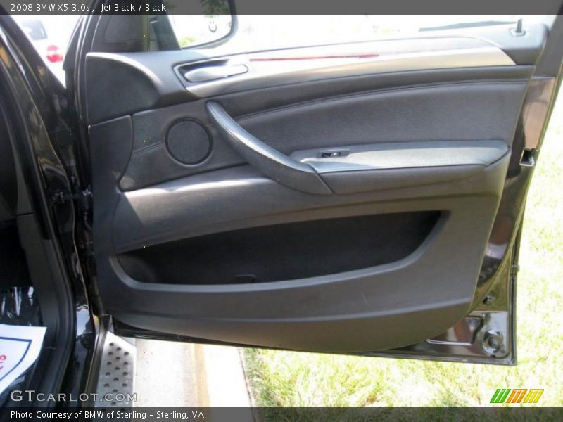 Jet Black / Black 2008 BMW X5 3.0si