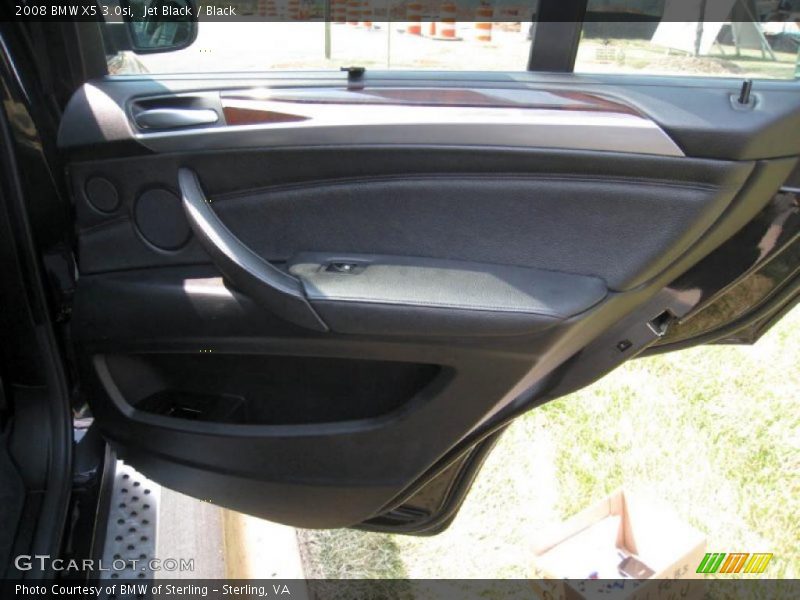 Jet Black / Black 2008 BMW X5 3.0si