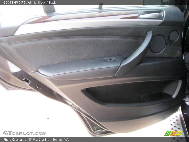 Jet Black / Black 2008 BMW X5 3.0si