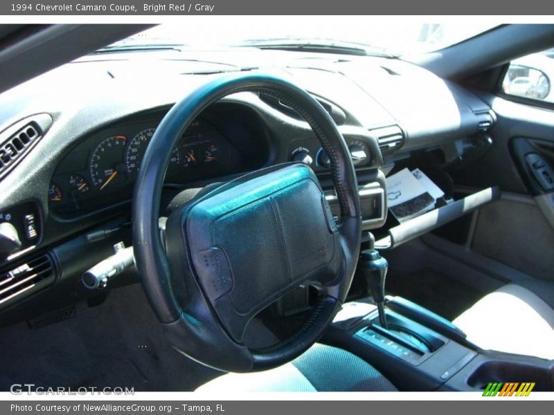 Bright Red / Gray 1994 Chevrolet Camaro Coupe