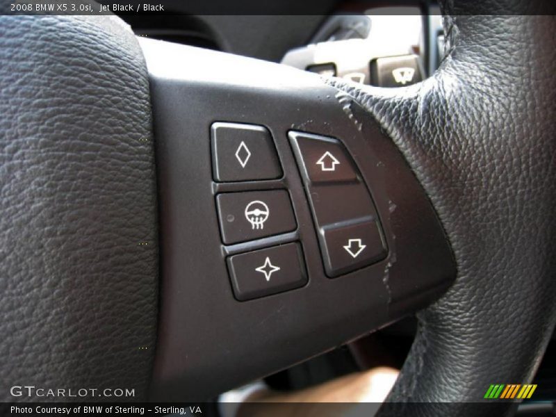 Jet Black / Black 2008 BMW X5 3.0si