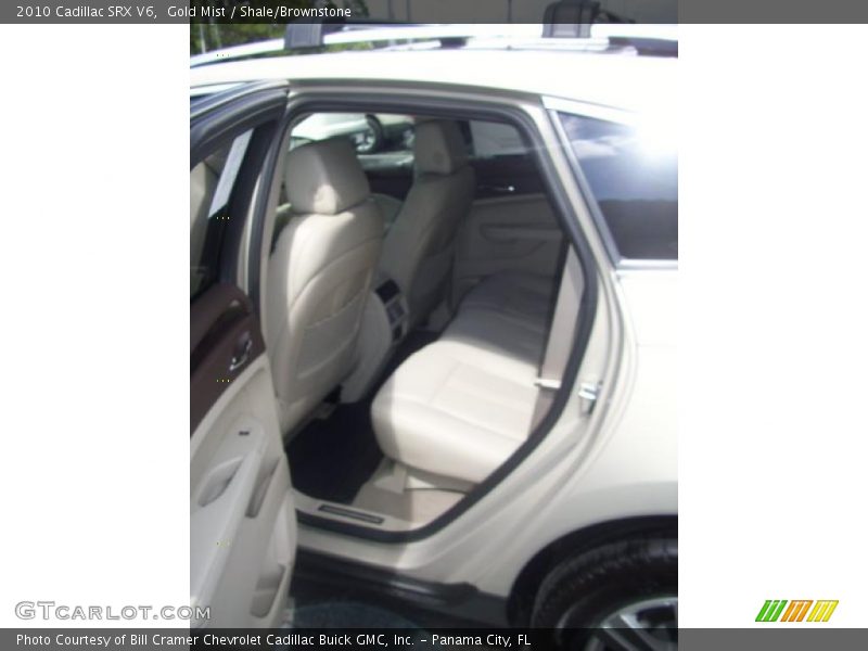 Gold Mist / Shale/Brownstone 2010 Cadillac SRX V6