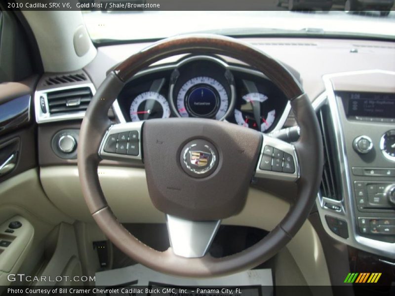 Gold Mist / Shale/Brownstone 2010 Cadillac SRX V6