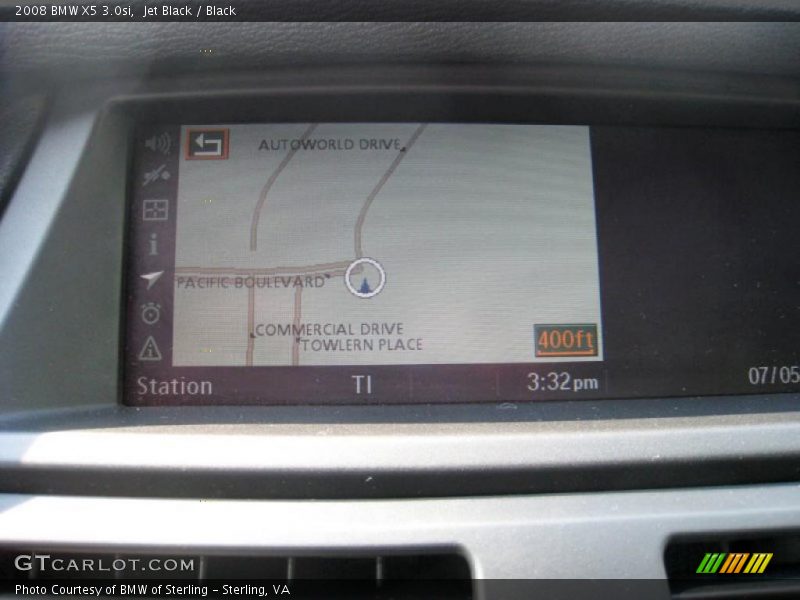 Jet Black / Black 2008 BMW X5 3.0si