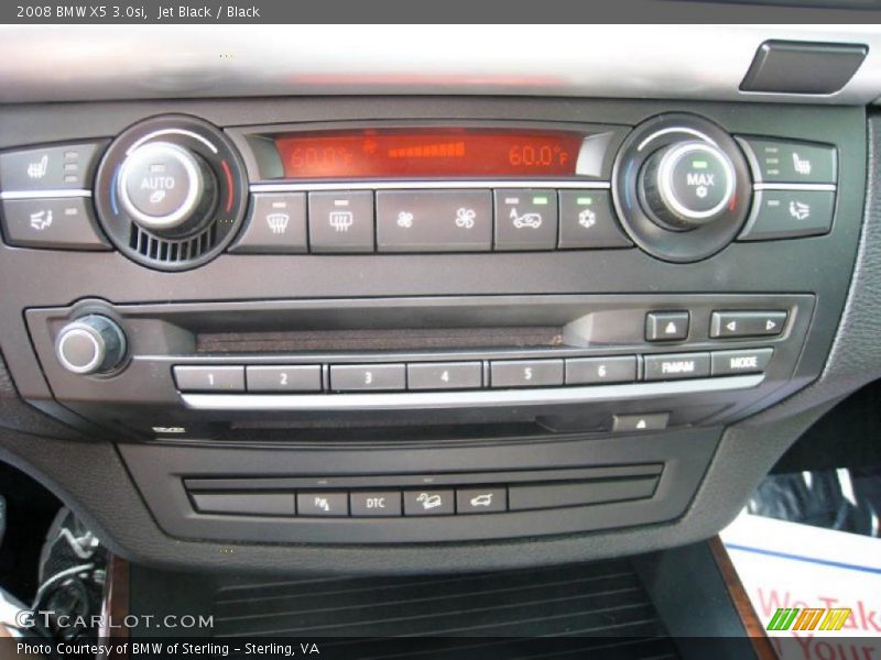 Jet Black / Black 2008 BMW X5 3.0si