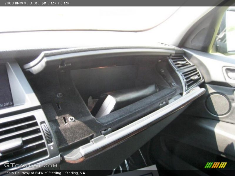 Jet Black / Black 2008 BMW X5 3.0si