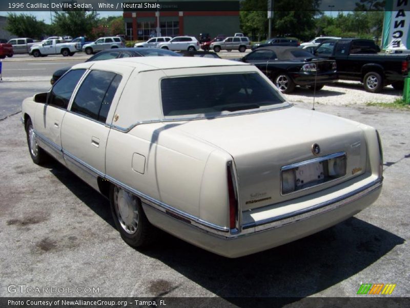 White / Neutral Shale 1996 Cadillac DeVille Sedan