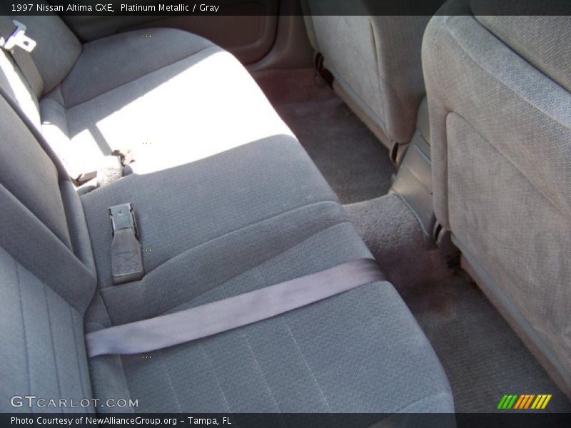 Platinum Metallic / Gray 1997 Nissan Altima GXE