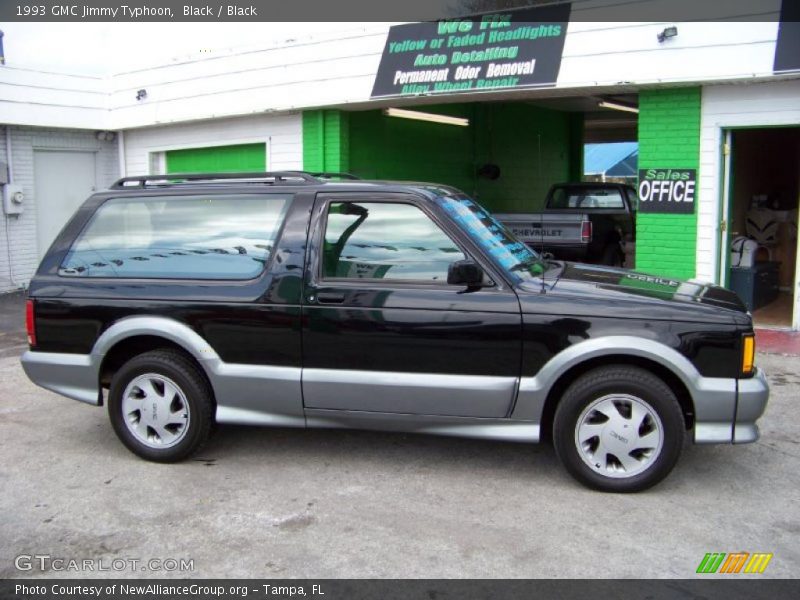 Black / Black 1993 GMC Jimmy Typhoon