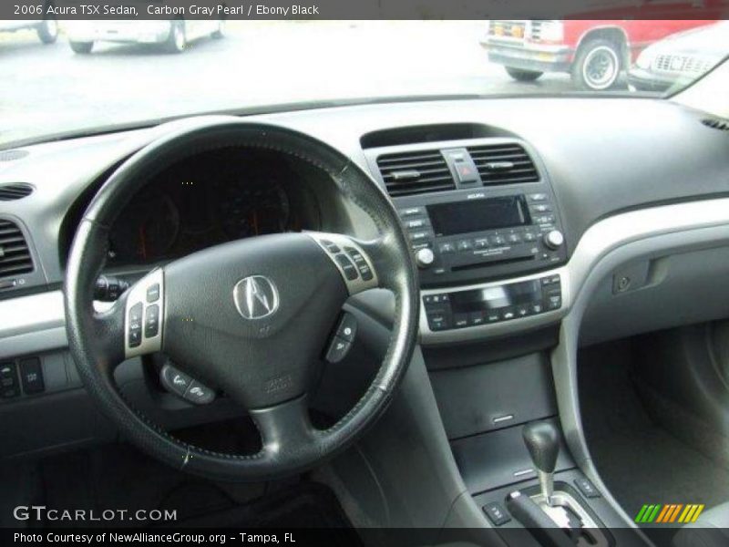 Carbon Gray Pearl / Ebony Black 2006 Acura TSX Sedan