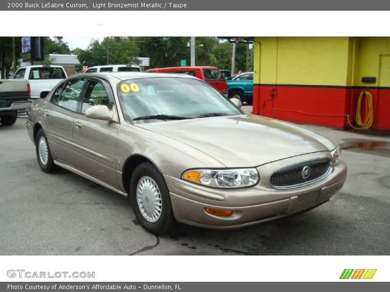 Light Bronzemist Metallic / Taupe 2000 Buick LeSabre Custom
