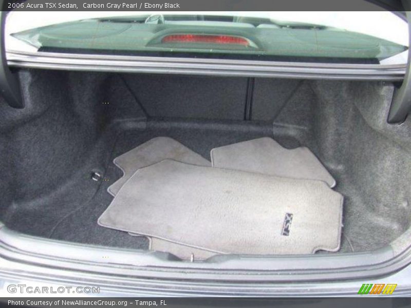 Carbon Gray Pearl / Ebony Black 2006 Acura TSX Sedan