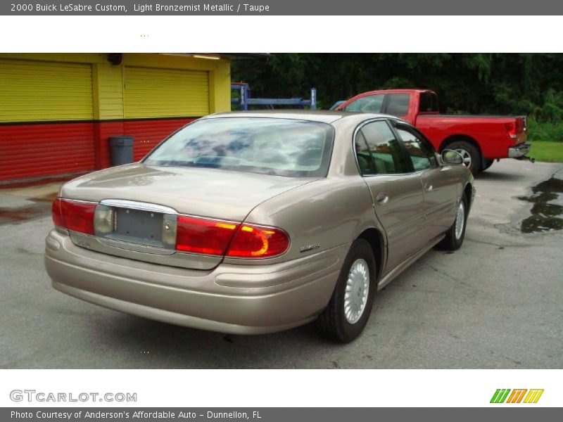 Light Bronzemist Metallic / Taupe 2000 Buick LeSabre Custom