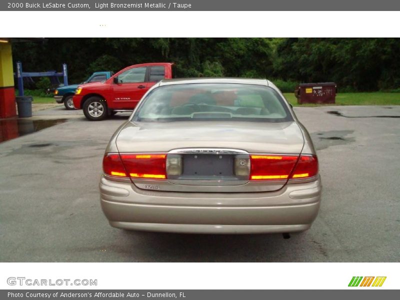 Light Bronzemist Metallic / Taupe 2000 Buick LeSabre Custom