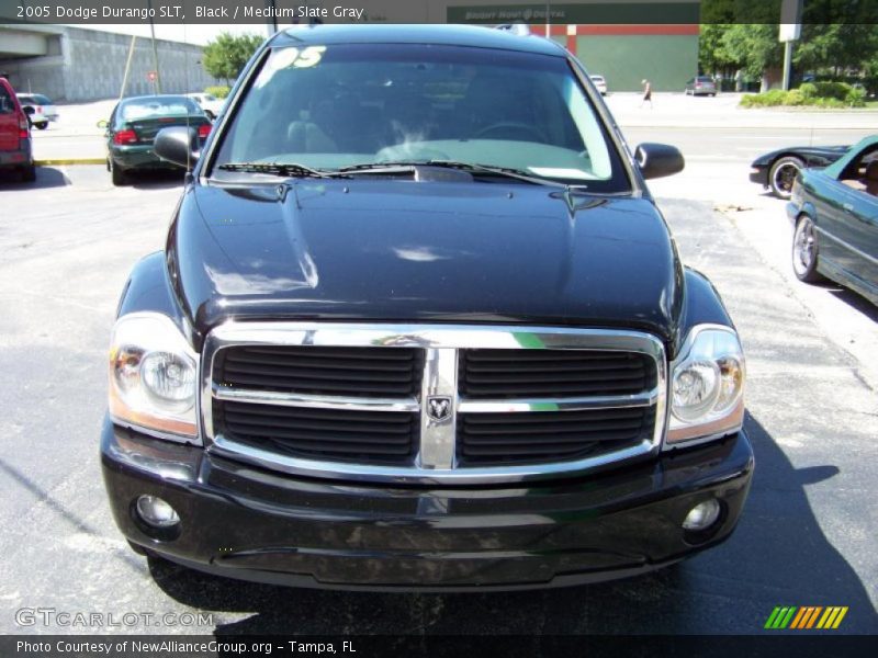 Black / Medium Slate Gray 2005 Dodge Durango SLT