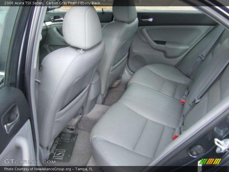 Carbon Gray Pearl / Ebony Black 2006 Acura TSX Sedan