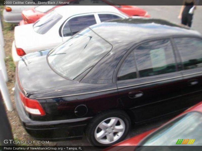 Ebony Black / Neutral 2000 Cadillac Catera