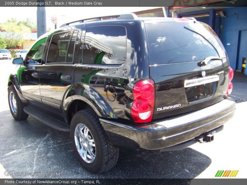 Black / Medium Slate Gray 2005 Dodge Durango SLT