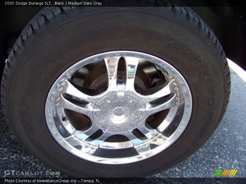 Black / Medium Slate Gray 2005 Dodge Durango SLT