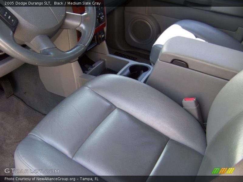 Black / Medium Slate Gray 2005 Dodge Durango SLT