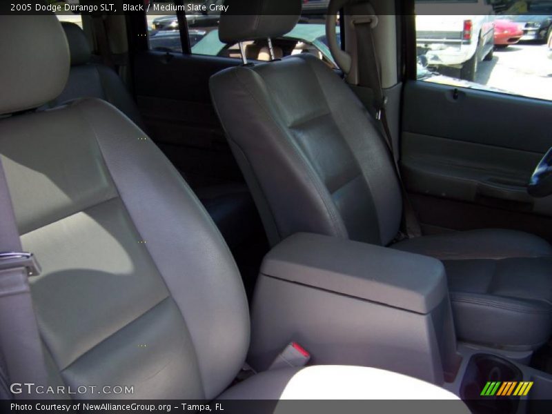 Black / Medium Slate Gray 2005 Dodge Durango SLT