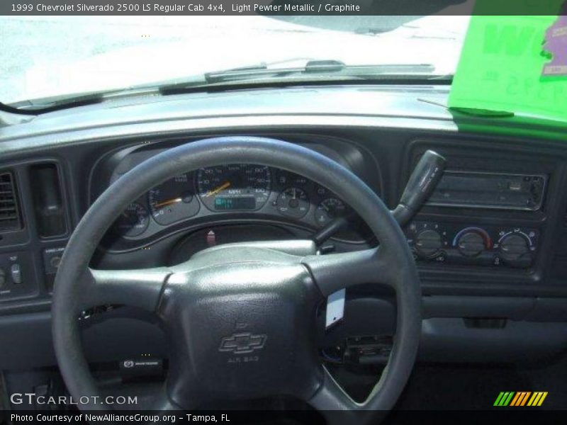 Light Pewter Metallic / Graphite 1999 Chevrolet Silverado 2500 LS Regular Cab 4x4