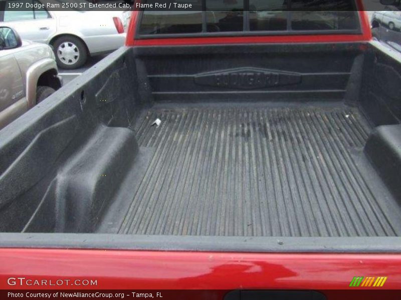 Flame Red / Taupe 1997 Dodge Ram 2500 ST Extended Cab