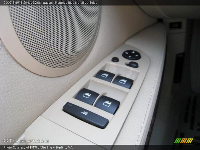 Montego Blue Metallic / Beige 2007 BMW 3 Series 328xi Wagon