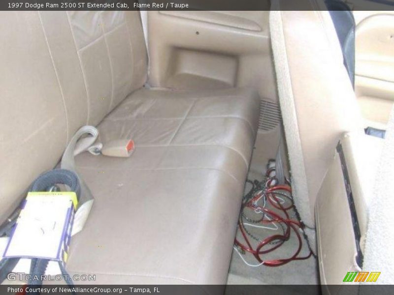 Flame Red / Taupe 1997 Dodge Ram 2500 ST Extended Cab