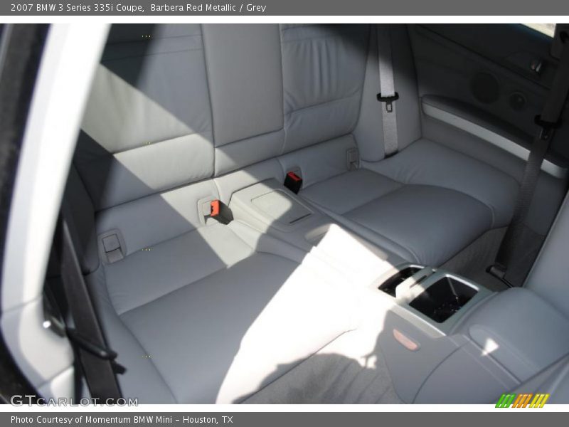 Barbera Red Metallic / Grey 2007 BMW 3 Series 335i Coupe