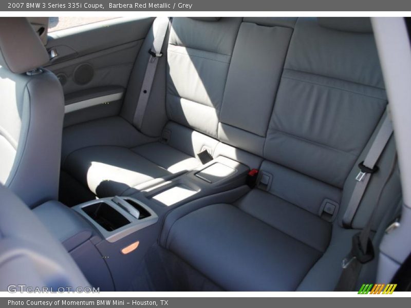 Barbera Red Metallic / Grey 2007 BMW 3 Series 335i Coupe