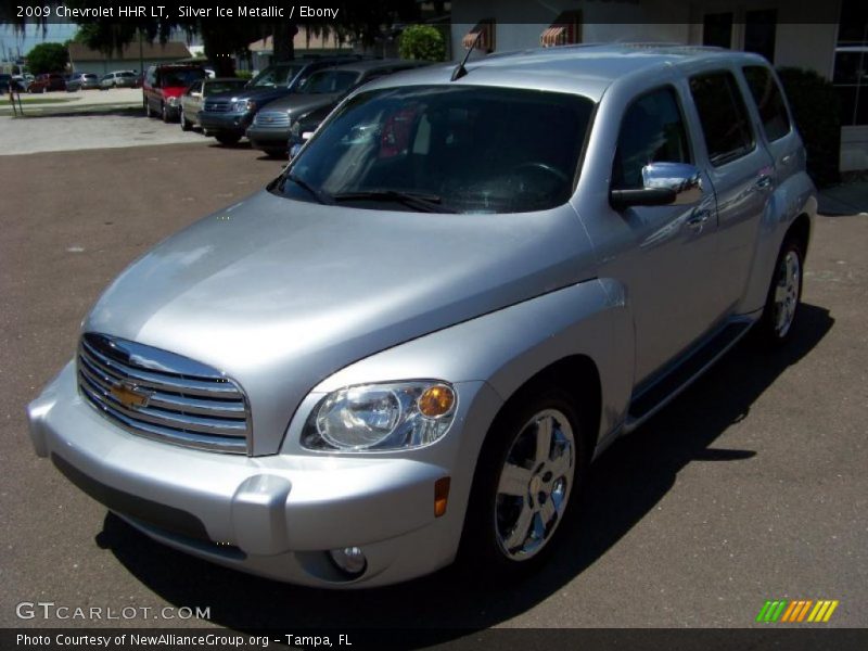 Silver Ice Metallic / Ebony 2009 Chevrolet HHR LT