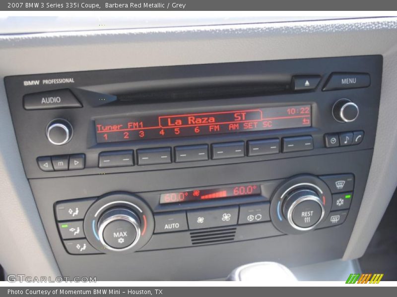 Barbera Red Metallic / Grey 2007 BMW 3 Series 335i Coupe
