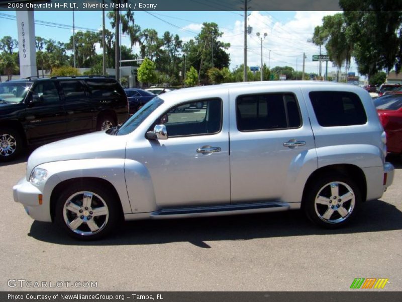 Silver Ice Metallic / Ebony 2009 Chevrolet HHR LT