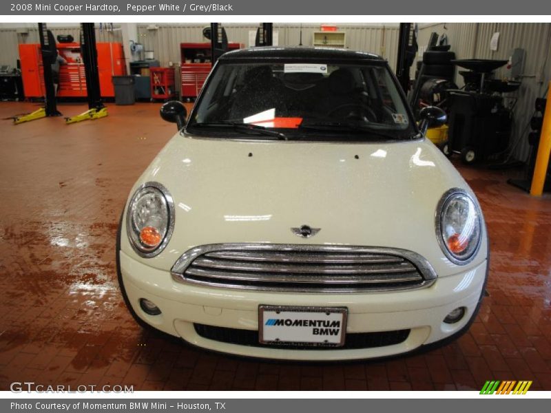 Pepper White / Grey/Black 2008 Mini Cooper Hardtop
